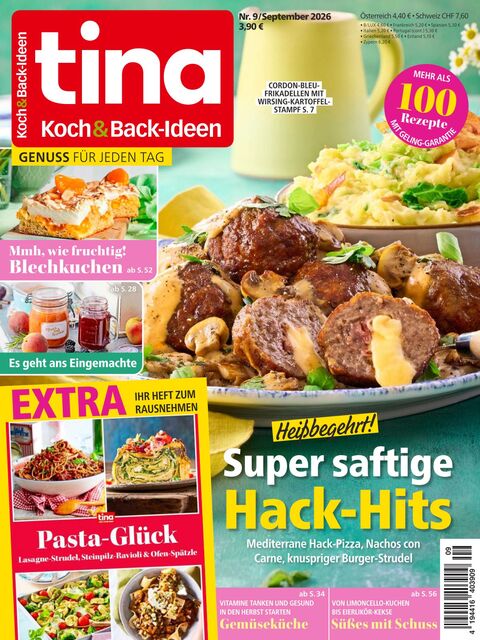 tina Koch und Backideen Ausgabe 9/2026