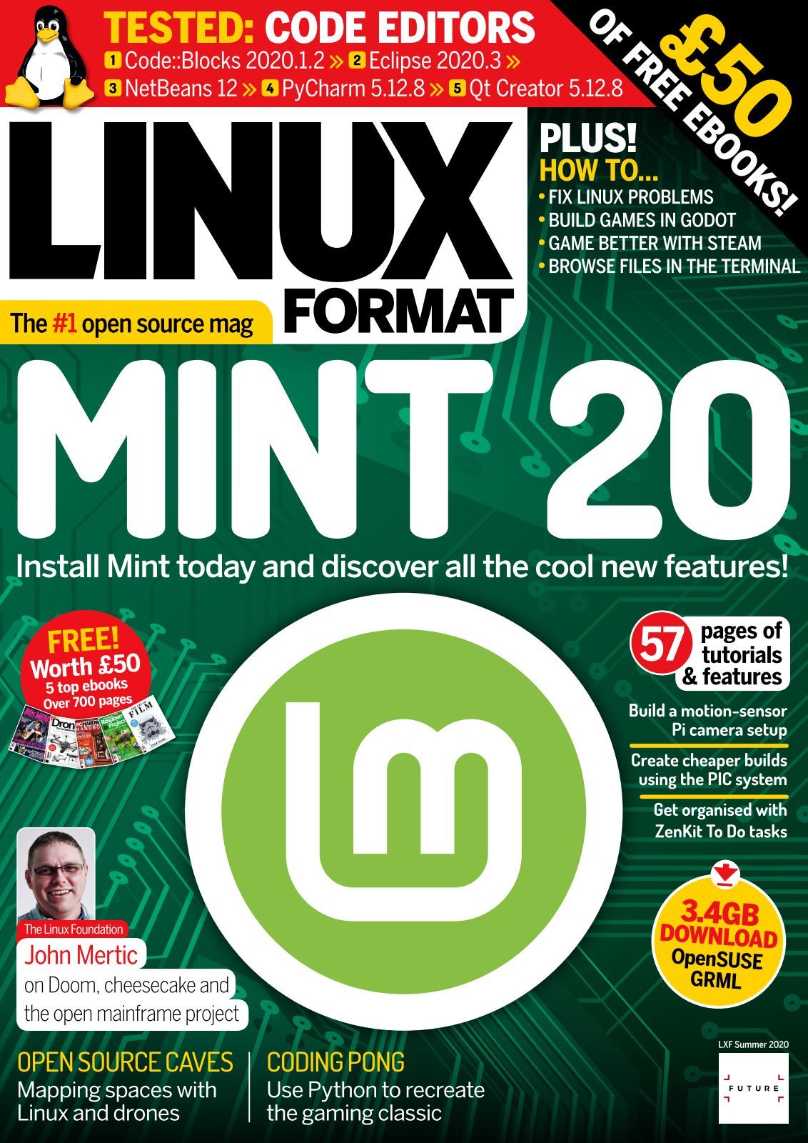 Linux Format - issue Summer 2020