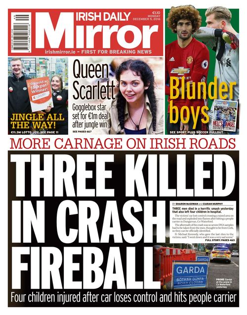 Irish Daily Mirror 20161205