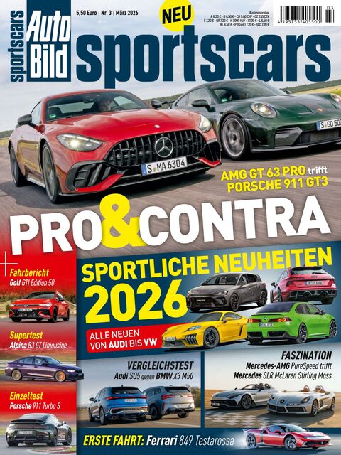 AUTO BILD Sportscars 2026-02-05