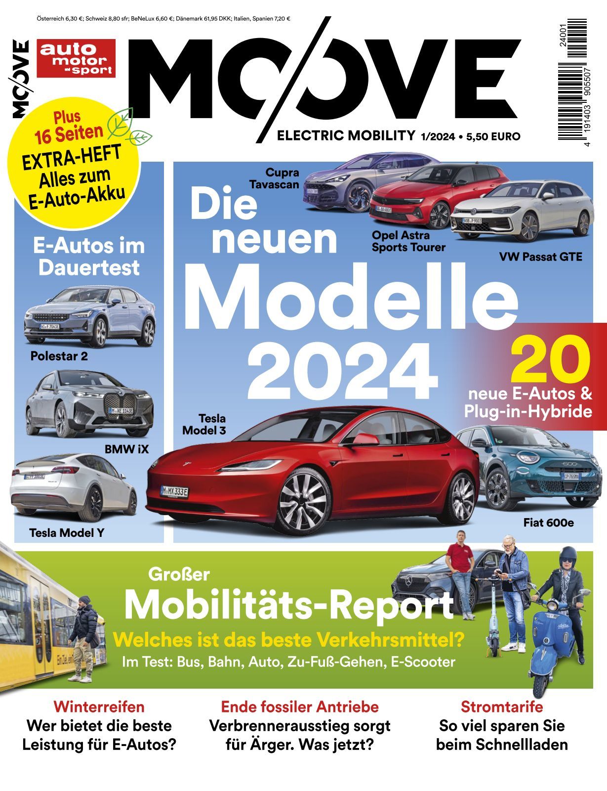 Auto Motor und Sport MOOVE Ausgabe 01/2024