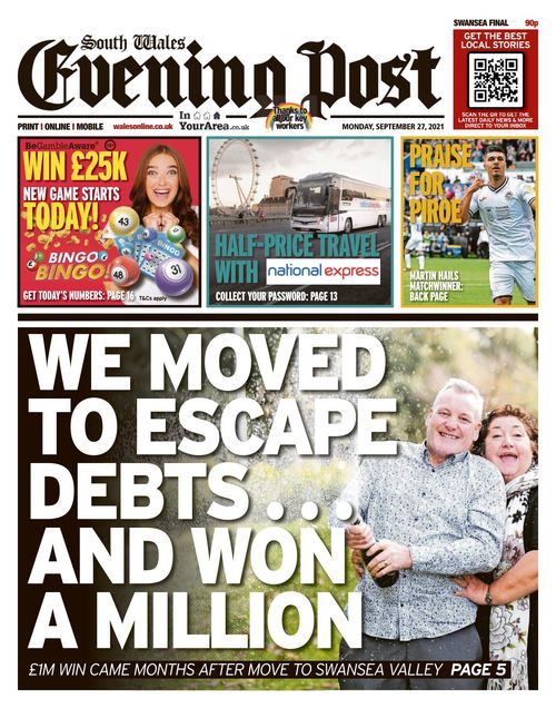 South Wales Evening Post 20210927 South Wales Evening Post 20210927