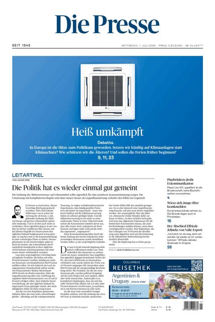 Die Presse 2026-07-01