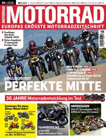 Motorrad Ausgabe 01/2026