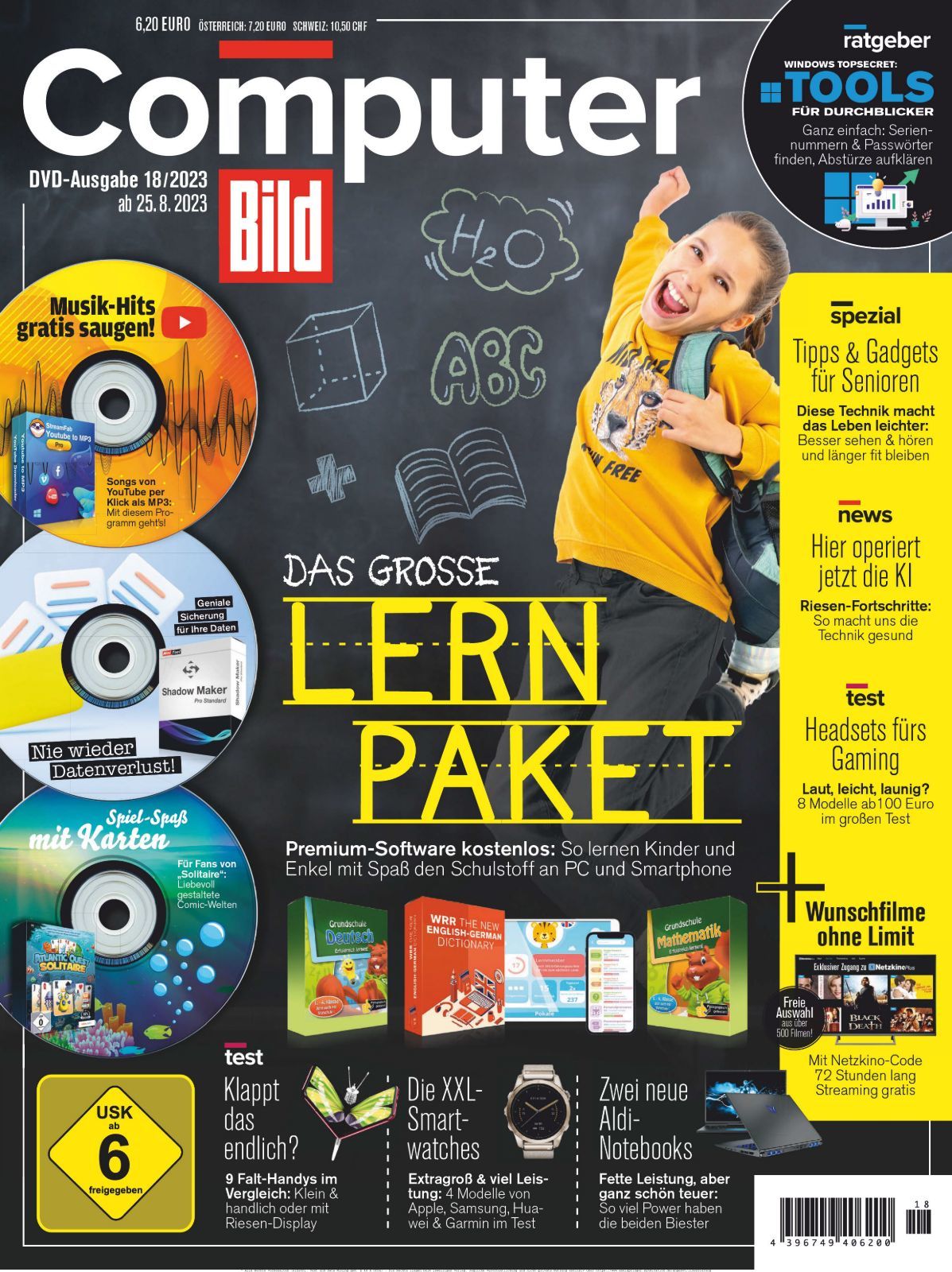 Computer BILD DVD - Ausgabe 18/2023
