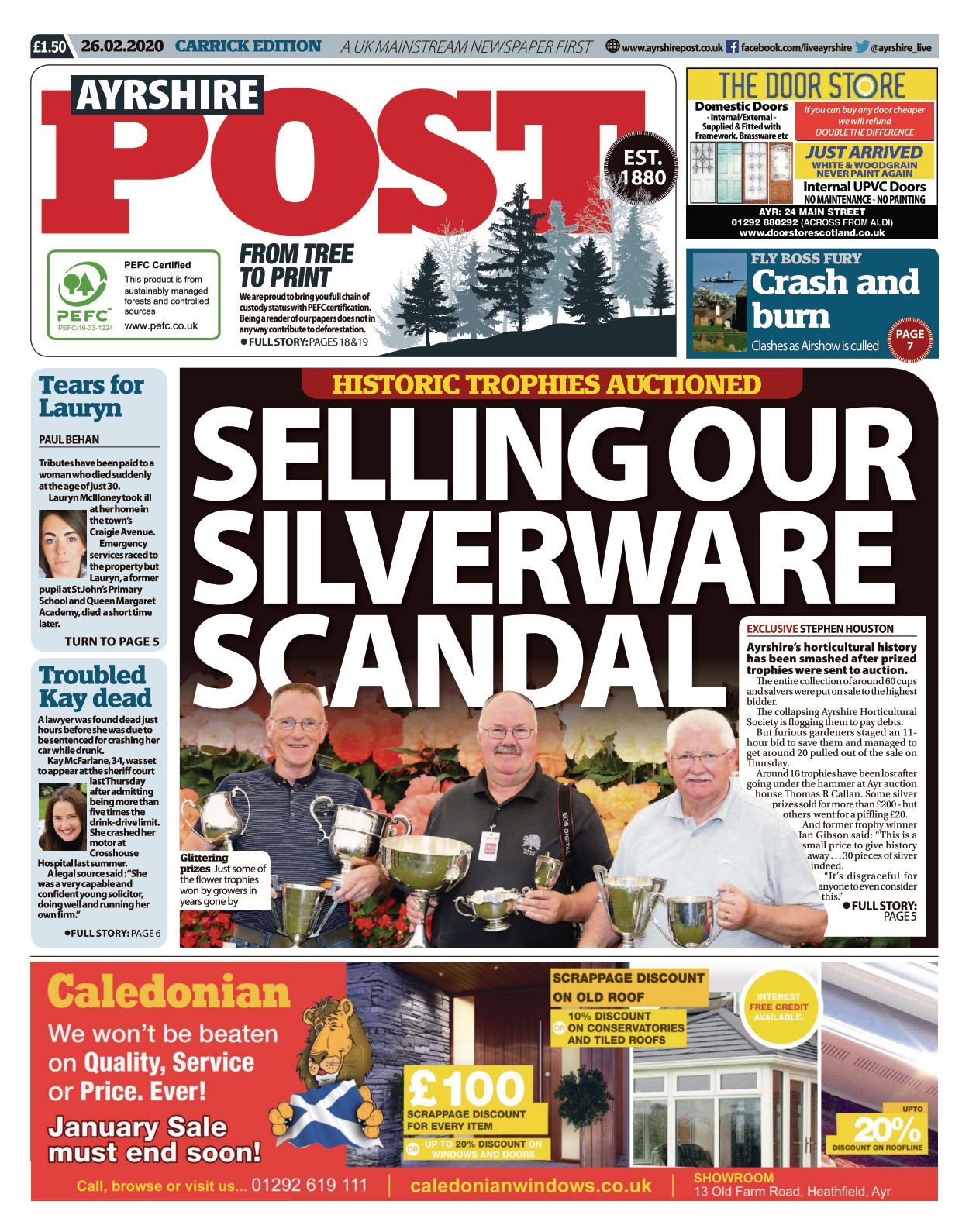 Ayrshire Post Carrick 20200226