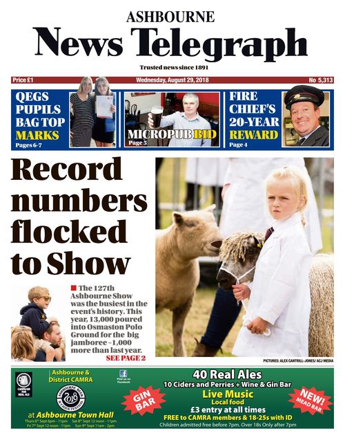 Ashbourne News Telegraph 2018 08 29