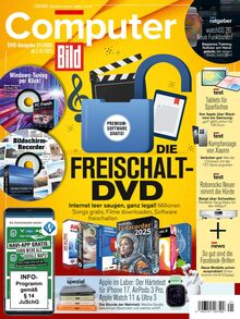 Computer BILD DVD Ausgabe 21/2025