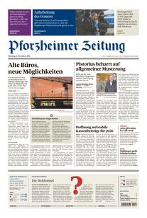 Pforzheimer Zeitung - Ausgabe Pforzheim 2025-11-11