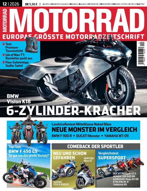 Motorrad Ausgabe 12/2026