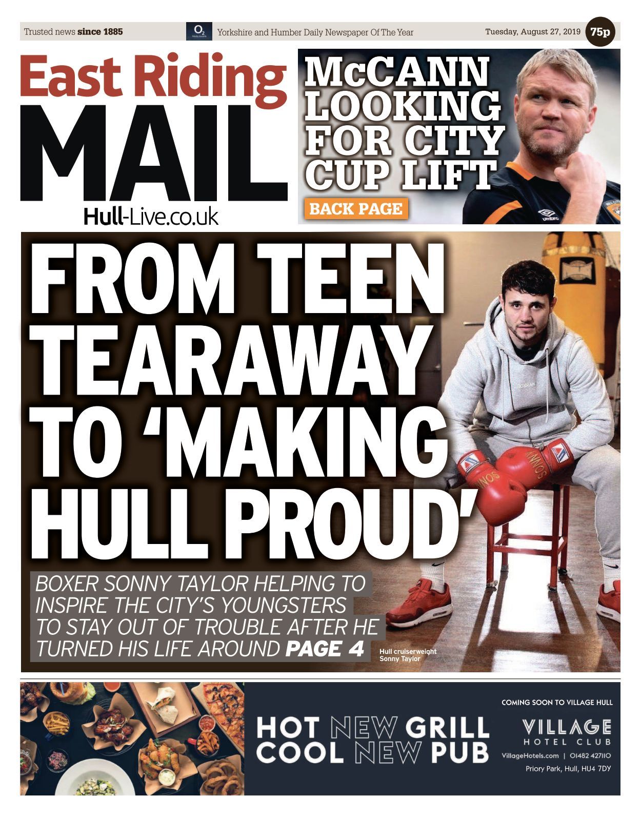 East Riding Daily Mail 20190827