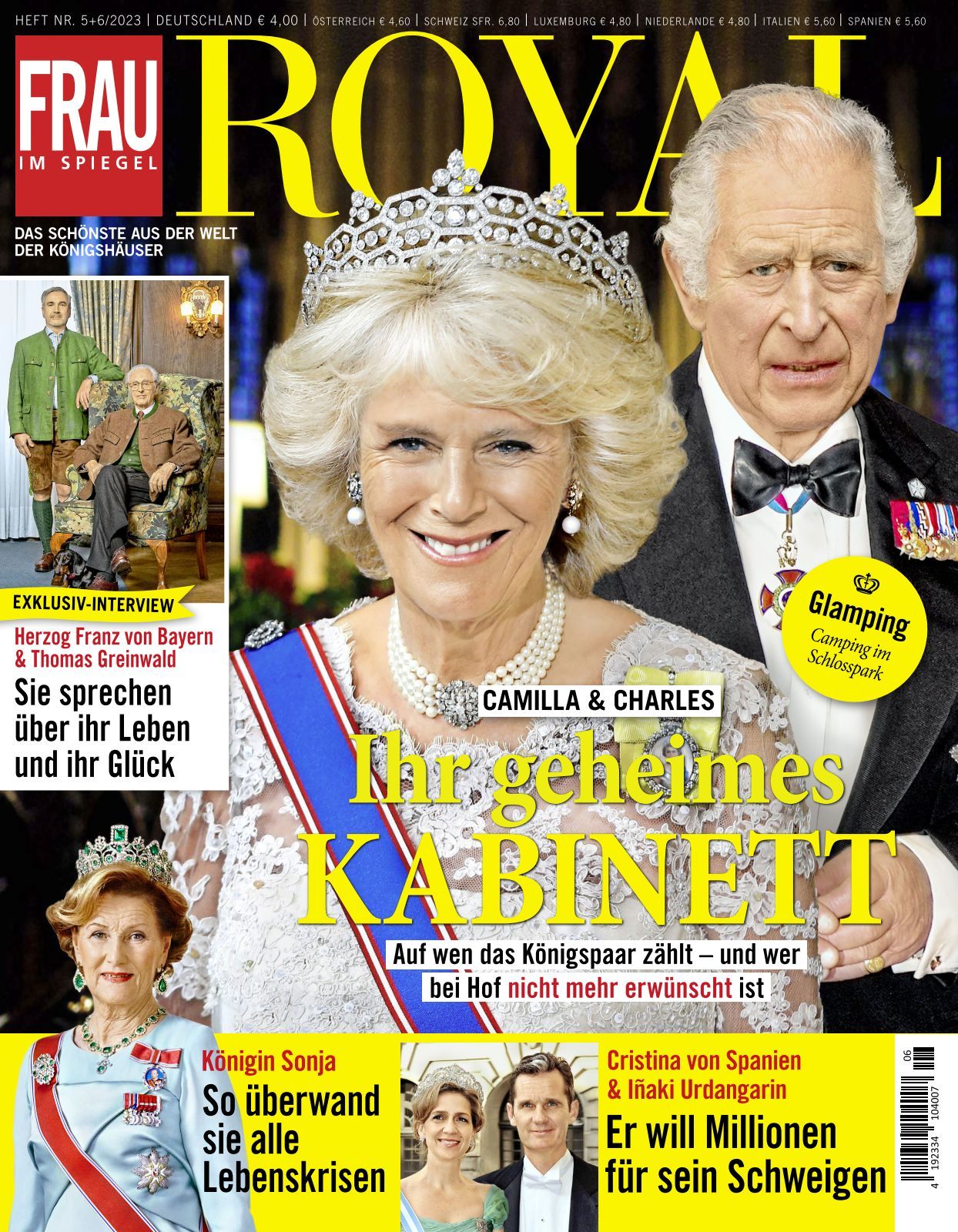 Frau im Spiegel Royal Ausgabe 0405/2023 Frau im Spiegel Royal Ausgabe 0405/2023