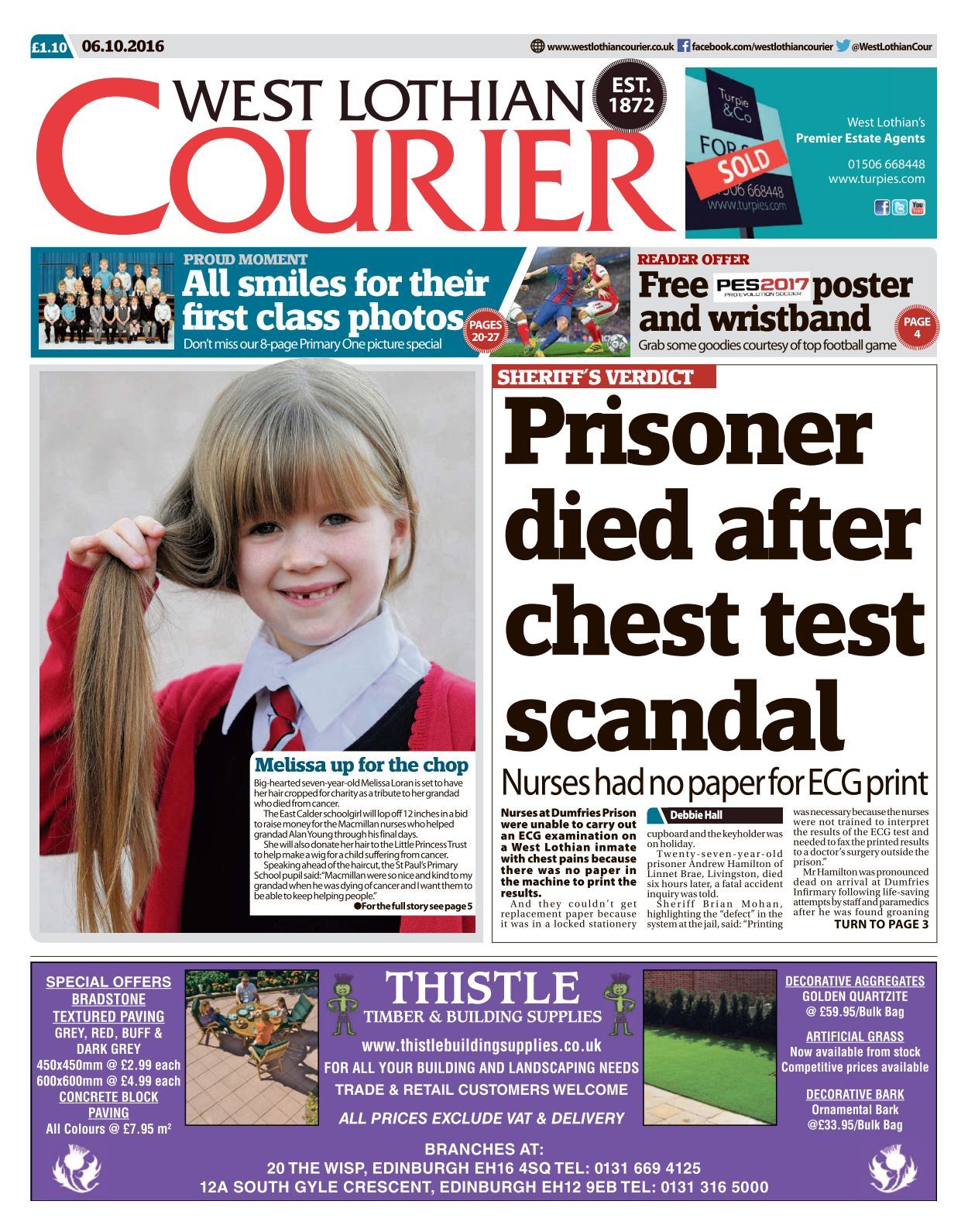 West Lothian Courier 20161006