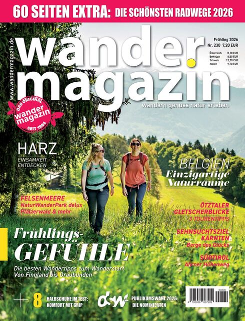 Wandermagazin 230 (Frühling 2026)
