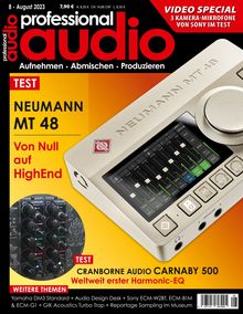 Professional audio Ausgabe 08/2023