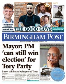 Birmingham Post Newspaper 2022-10-20