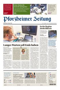 Pforzheimer Zeitung - Ausgabe Pforzheim 2026-01-08