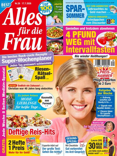 Alles für die Frau Ausgabe 29/2026
