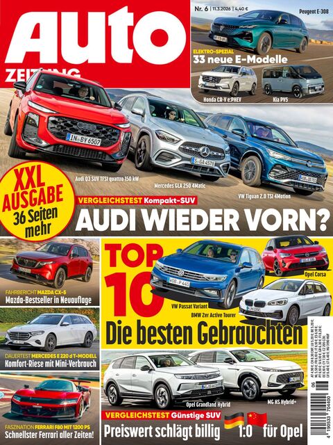 AUTO ZEITUNG Ausgabe 6/2026