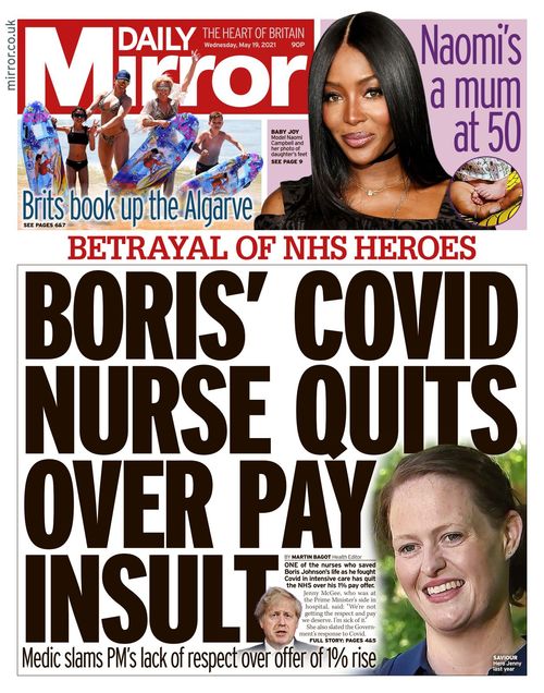 Daily Mirror 2021 05 19