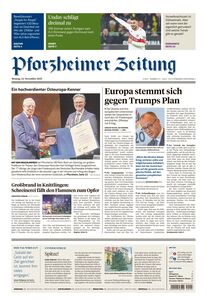 Pforzheimer Zeitung - Ausgabe Pforzheim 2025-11-24