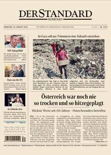 DER STANDARD Kompakt 2026-08-18