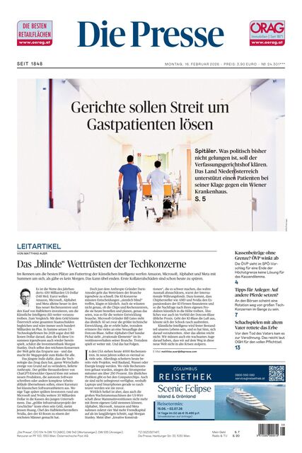 Die Presse 2026-02-16