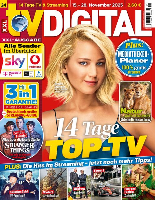 TV DIGITAL XXL Zeitschrift Ausgabe 24/2025