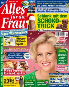 Alles für die Frau Zeitschrift Ausgabe 52/2025