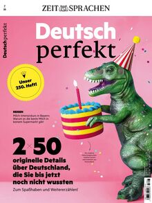 Deutsch perfekt - Einfach besser Deutsch Ausgabe 07/2025