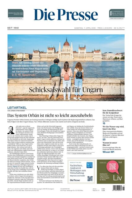 Die Presse 2026-04-11