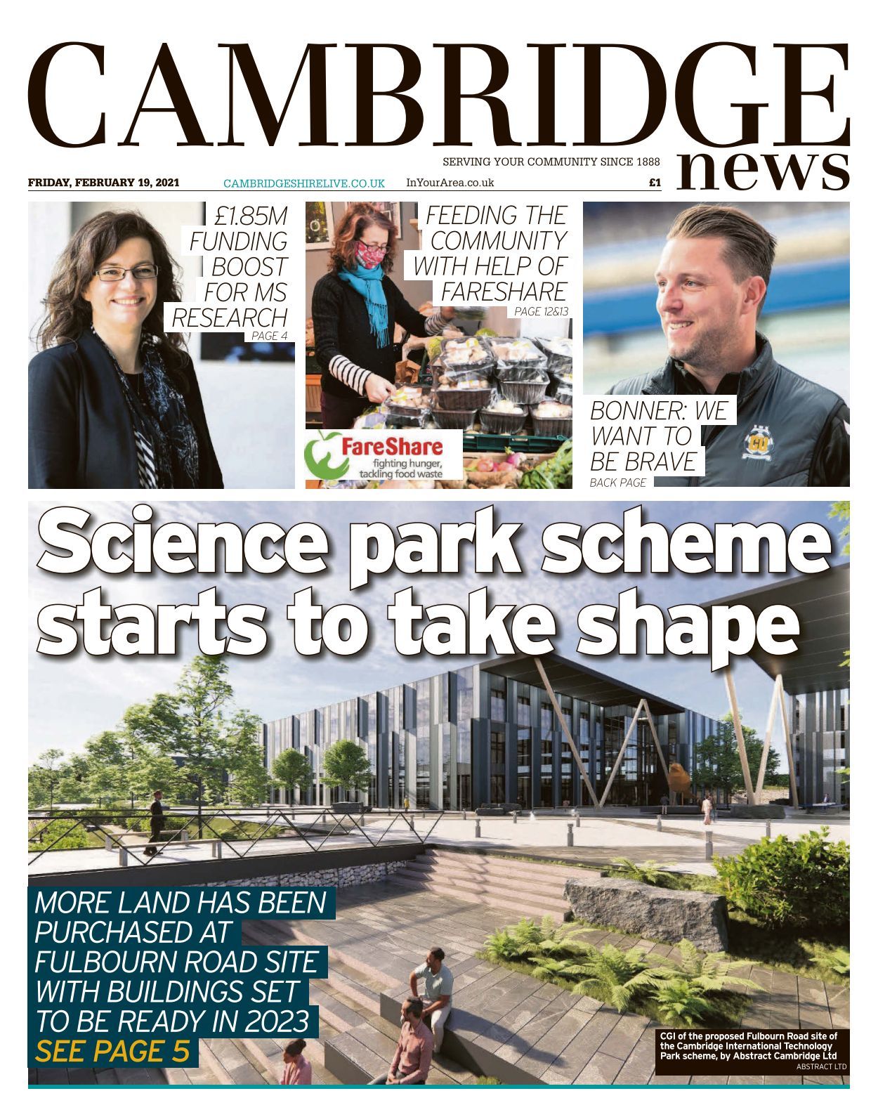 Cambridge News 20210219