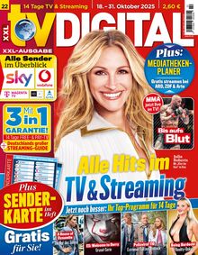 TV DIGITAL XXL Zeitschrift Ausgabe 22/2025