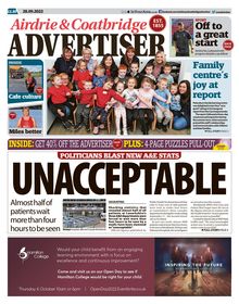 Airdrie & Coatbridge Advertiser  2022-09-28