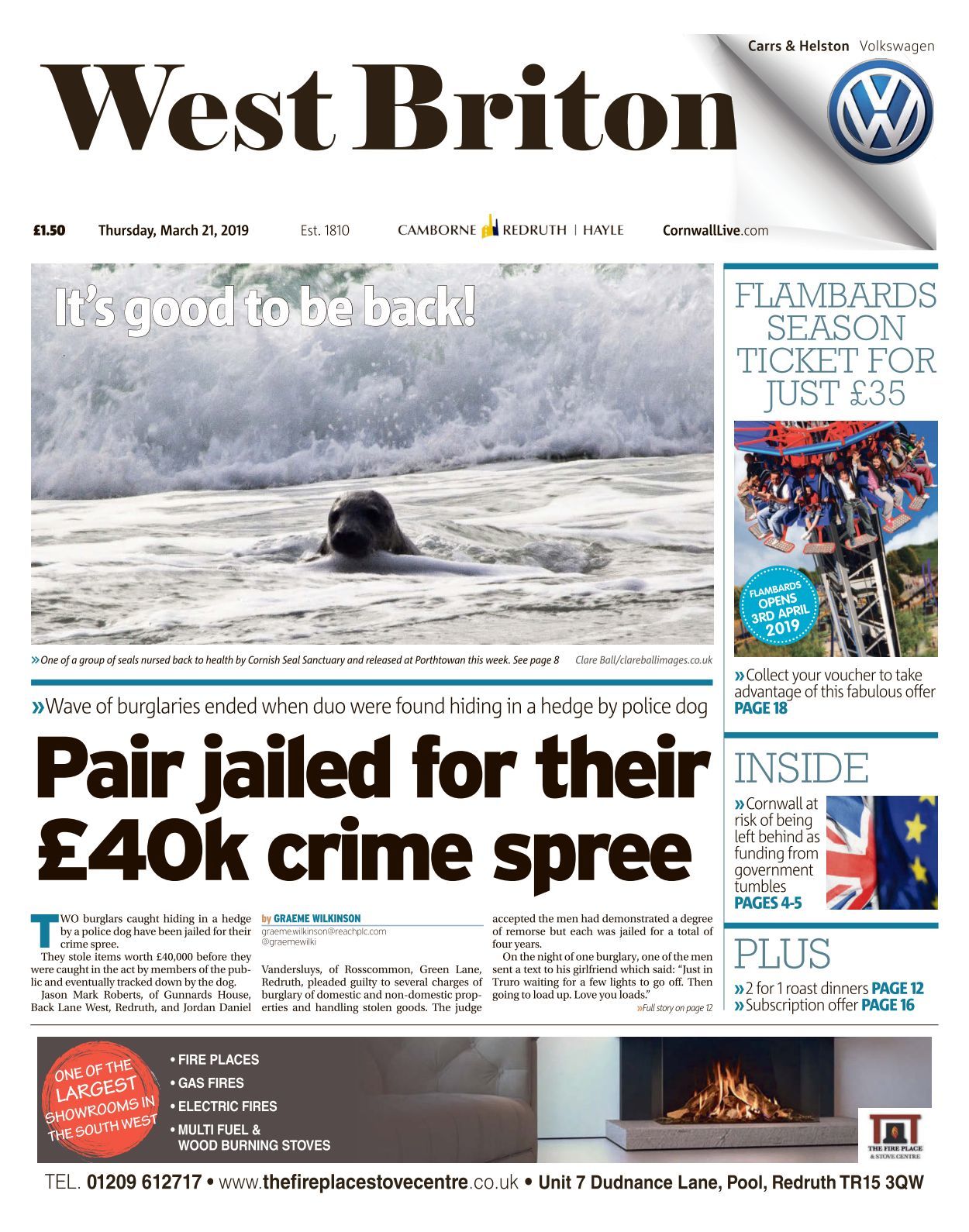 West Briton Redruth 20190321