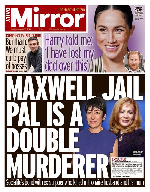 Daily Mirror 20220830