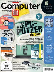 Computer BILD DVD Ausgabe 18/2025