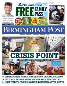 Birmingham Post Newspaper 2022-09-01
