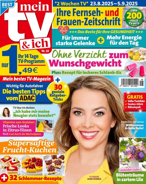 mein TV + Ich Ausgabe 18/2025
