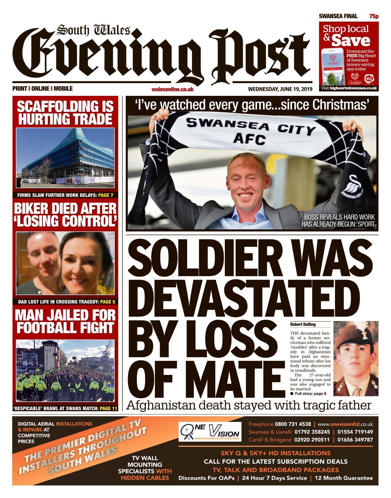South Wales Evening Post 20190619 South Wales Evening Post 20190619