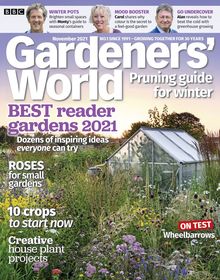 BBC Gardeners World Magazine issue 11/2021