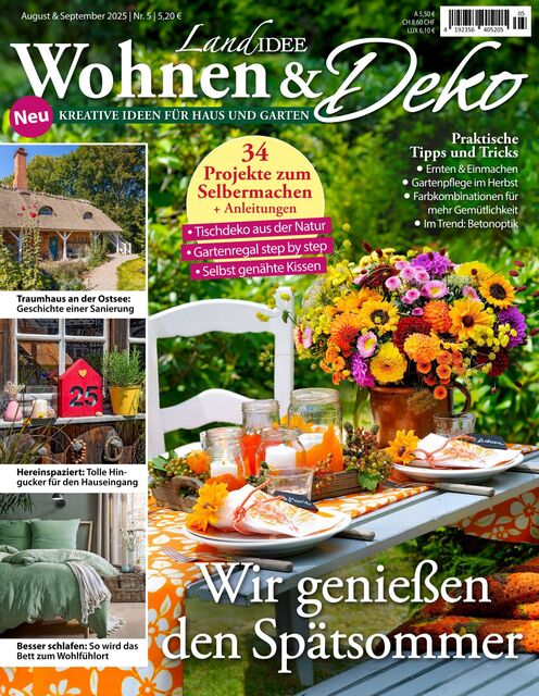 Landidee - Wohnen und Deko Ausgabe 05/2025
