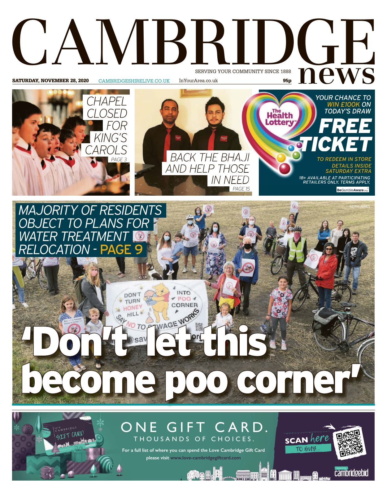 Cambridge News 20201128