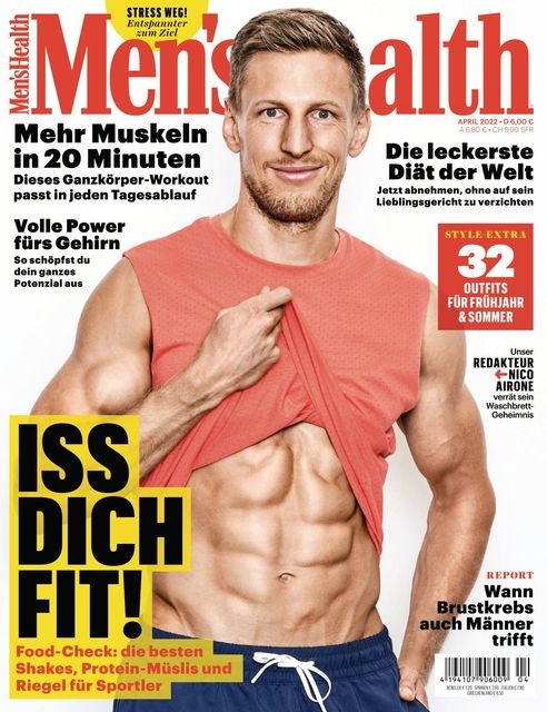 MEN'S HEALTH Ausgabe 04/2022