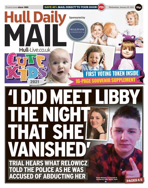 Hull Daily Mail 20210120