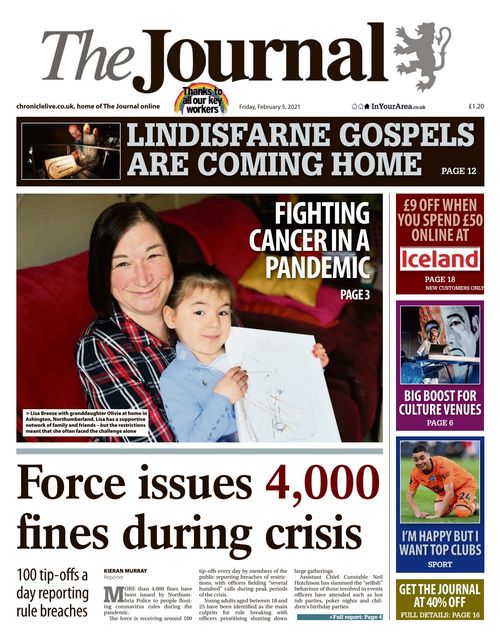 Newcastle Journal 2021 02 05