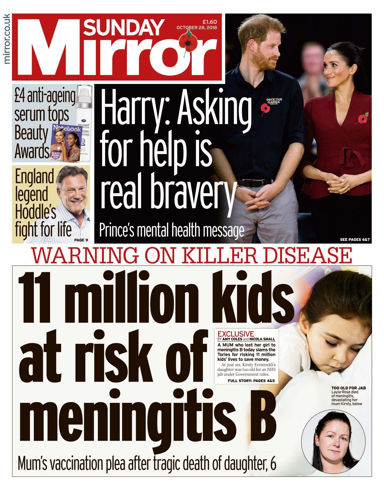Sunday Mirror 2018 10 28