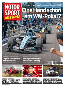 MOTORSPORT AKTUELL 2026-07-21