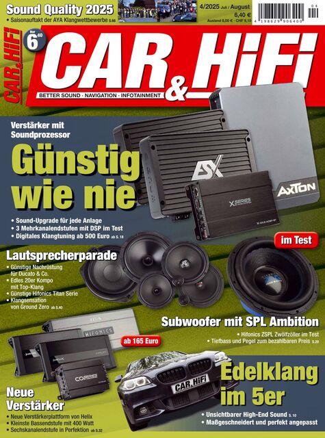 CAR&HiFi Ausgabe 4/2025