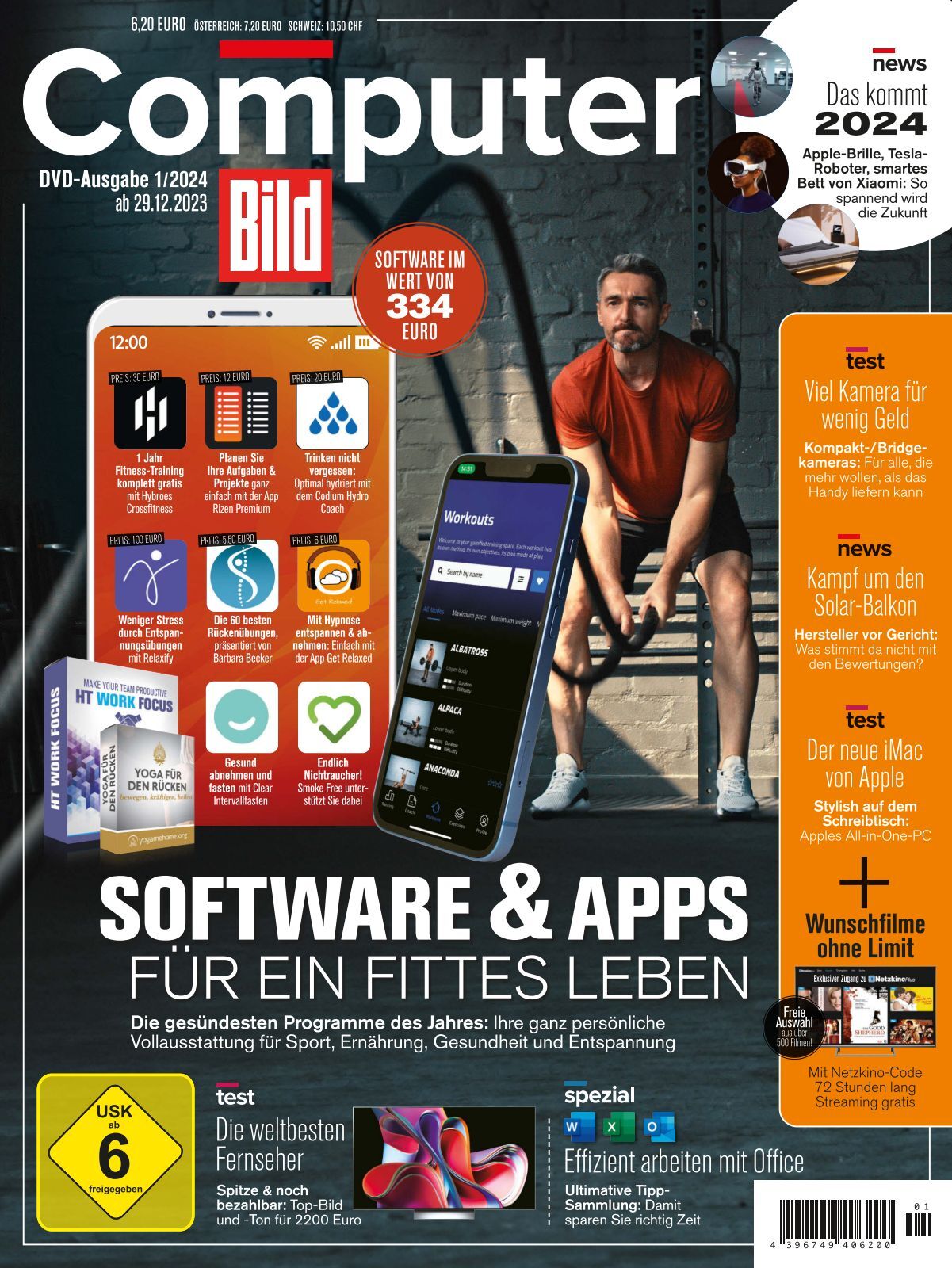 Computer BILD DVD - Ausgabe 01/2024